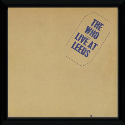 Photographie encadree The Who Leeds 30 x 30 cm