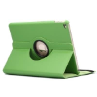 Ipad Air 2:Coque Housse Cuir (PU) Vert Texture Litchi Rotation 360°