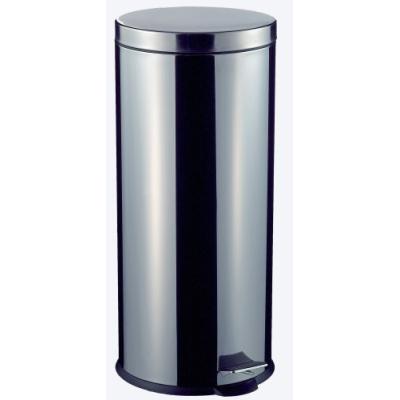 WESCO 103 634-41 POUBELLE À PÉDALE OVALE EN ACIER INOXYDABLE