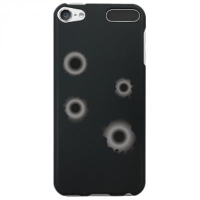 Coque souple pour Apple iPod Touch 5 avec impression Motifs impacts de balles
