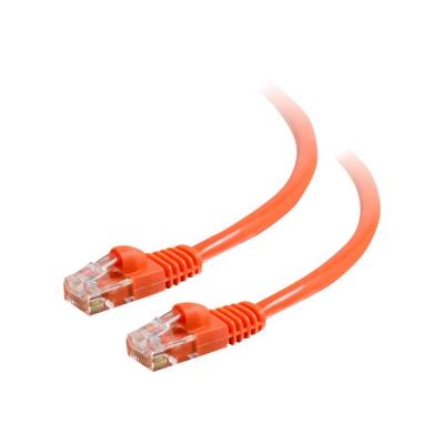 C2G Cat5e Booted Unshielded (UTP) Network Patch Cable - verbindingskabel - 2 m - oranje