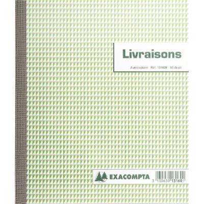 Manifold Exacompta 50 feuillets Livraison 21x18cm Dupli