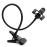 Support Flexible Universel Pour Téléphone – À Accrocher Au Rétroviseur – Silicone/Caoutchouc – Rouge – Compatible Tous Modèles