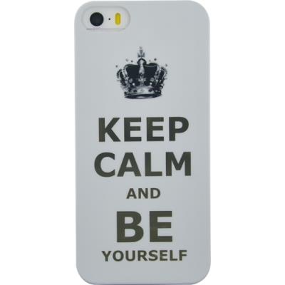 Coque rigide miroir keep calm pour iphone 5 5s bbc