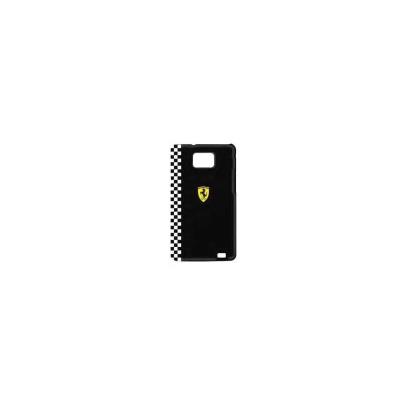 Coque de Protection Rigide FERRARI FEFOG2B pour Samsung Galaxy S2 - Noir