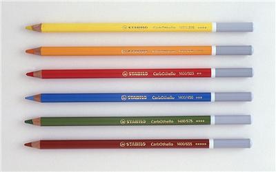 Stabilo Crayon De Couleur Fusain Pastel Carbothello Jaune De Naples Rosat à Prix