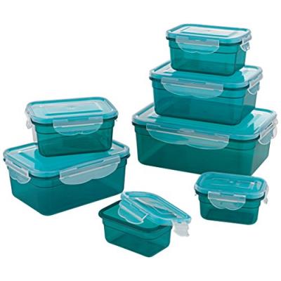 Gourmet Maxx TV Top Ventes 02914 Maxxcuisine Klick-It Boîte Fraîcheur Plastique Vert 14 Pièces