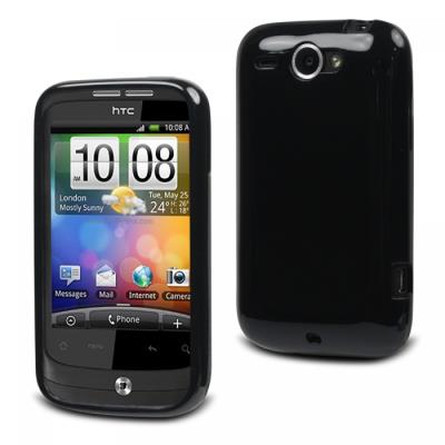 Housse minigel Noire pour le HTC WildFire