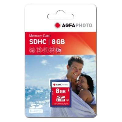 AgfaPhoto - flashgeheugenkaart - 8 GB - SDHC