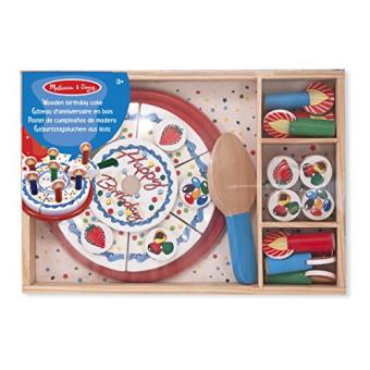 Gateau D Anniversaire En Bois Melissa Doug Jeux Et Jouets Jeux D Imitation Betwin360 Tv