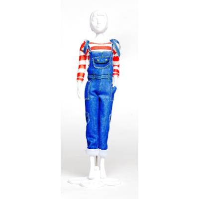 Dress Your Doll Tilly Jeans : Coudre habit Poupée Mannequin - Fabrique vêtement Barbie.