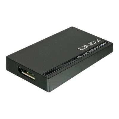 Lindy USB 3.0 to 4K DisplayPort Adapter externe video-adapter