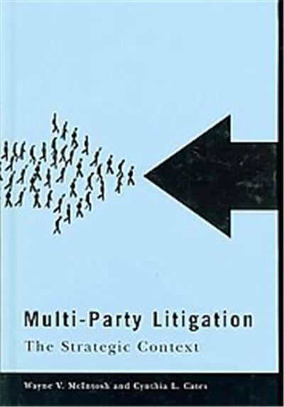 Multi-Party Litigation, Law and Society Series
