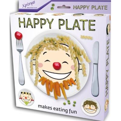 BULLE DE BB - HAPPY PLATE - ASSIETTE VISAGE MÉLAMINE