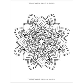 Mandala Pour Adultes Anti-Stress Livre de Coloriage Simple et Facile:  Magnifiques Mandala à colorier Pour Débutants Anti-Stress Livre de  Coloriage