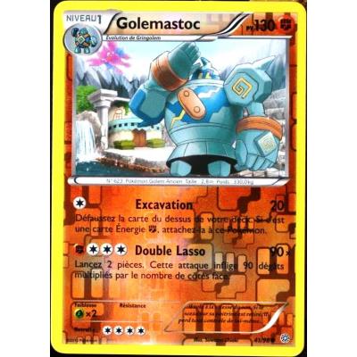 carte Pokémon 41/98 Golemastoc 130 PV - REVERSE XY - Origines Antiques NEUF FR État correct - Pokémon reconditionné disponible sur Fnac