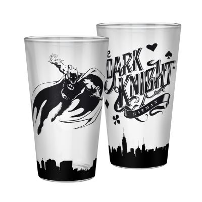 ABYstyle - DC Comics - Batman - Verre XXL - 500 ML - Le Chevailer Noir