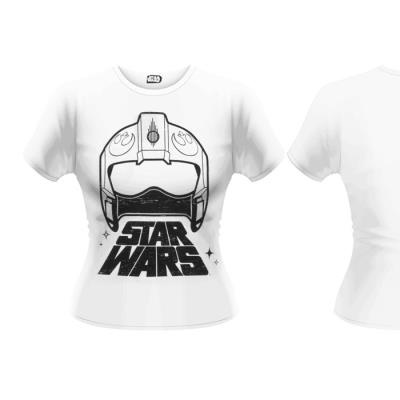 Star Wars Episode VII - T-Shirt femme X-Wing Fighter Helmet (M)