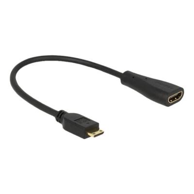 DeLOCK HDMI met ethernetkabel - 23 cm
