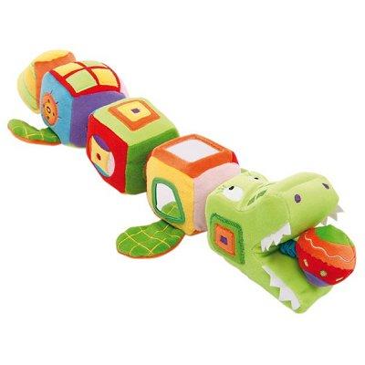 Peluche d'activités - Crococolor d'éveil