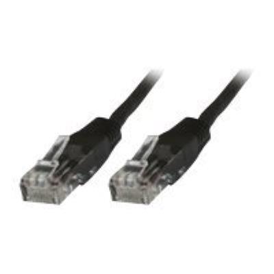 MicroConnect - Netwerkkabel - RJ-45 (M) naar RJ-45 (M) - 50 cm - UTP - CAT 6 - zwart