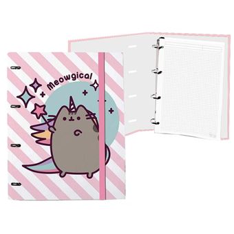 Pusheen Classeur 4 Anneaux Avec Gomme Classeur Achat Prix Fnac