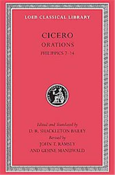 Loeb Classical Library Cicero,