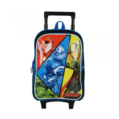 Sac à dos à roulettes Avengers Bleu Marvel