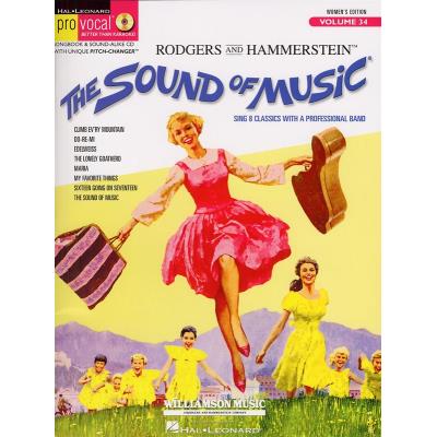 PRO VOCAL VOL.34 THE SOUND OF MUSIC WOMEN EDIT +CD