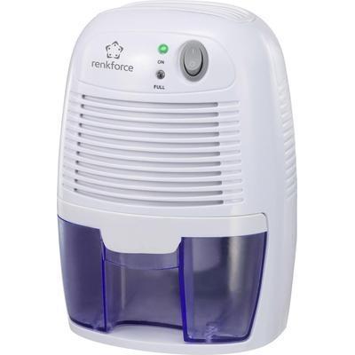 Déshumidificateur renkforce hd-68w 20 m² 0.011 l h blanc, bleu