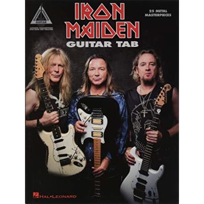 Hal Leonard Corporation Iron Maiden: Guitar Tab - 25 Metal Masterpieces (Guitar Recorded Version) - [Livre En Vo]