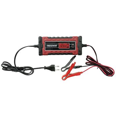Absaar Chargeur De Batterie 158000 Evo, 1 A, 6/12 V, Rouge/noir