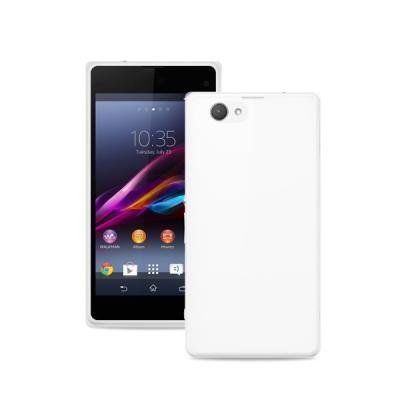 Puro snyxz3c03tr etui + film de protection décran pour sony xperia z3 compact transparent