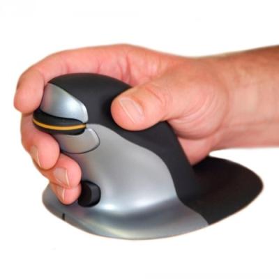 Posturite penguin wired vertical mouse (large) - souris ergonomique verticale filaire pour grande main