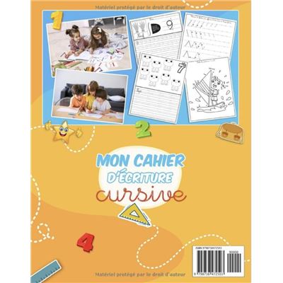 Cahier d'écriture - CP : Apprendre à écrire pour enfants dès 5 ans - 105  pages - Format A4 - broché - NLFBP Editions, Livre tous les livres à la Fnac