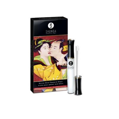 Gloss Pour Plaisir Oral Divin Shunga - Vin Petillant Fraise