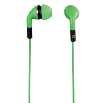 Hama-ecouteurs stéréo intra-auriculaires flip, vert