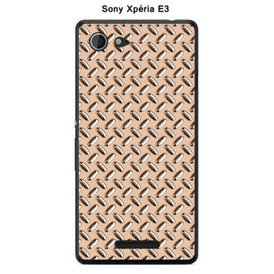 Coque Sony Xpéria E3 - Métal couleur Toasted Almond