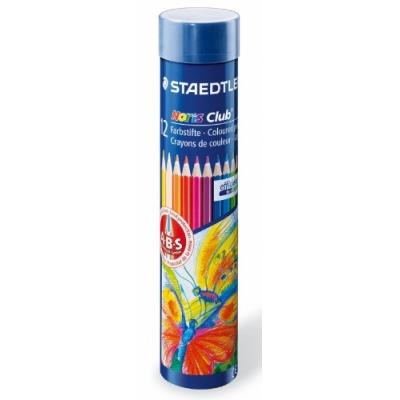 Staedtler 144 Nmd12 Noris Club Kit De 12 Crayons De Couleur Certifiés Pefc