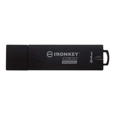 IronKey D300 Managed - USB-flashstation - 64 GB