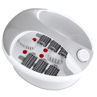 Rio Appareil de massage et spa pour pieds Deluxe 90 W gris blanc