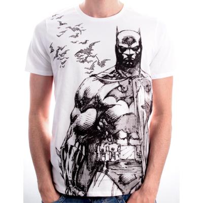 Batman - T-Shirt Bats blanc (M)