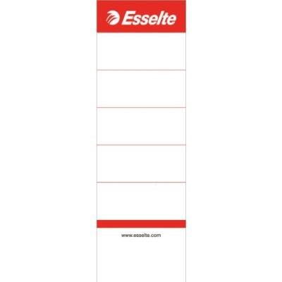 Esselte 810801 sachet 10 étiquettes carton pour classeur à levier 75 mm esselte group