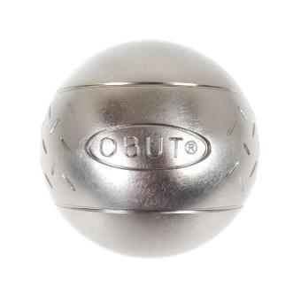 Boules de pétanque Obut Match it inox 73mm mÉta Argent métalisé Taille :  680g Taille : 680g - Pétanque - Achat & prix