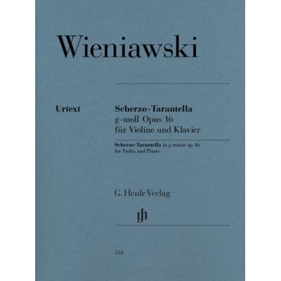 Wieniawski Henryk - Scherzo-Tarantella Op.16 Sol Min. - Violon/Piano