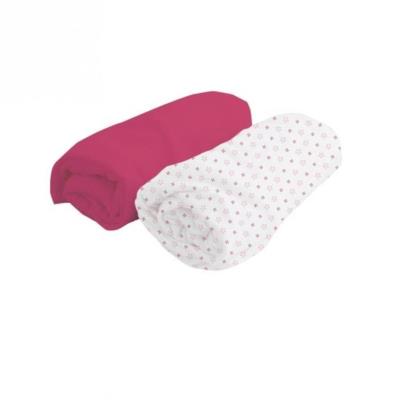 Doux nid lot de 2 draps housse 70x140