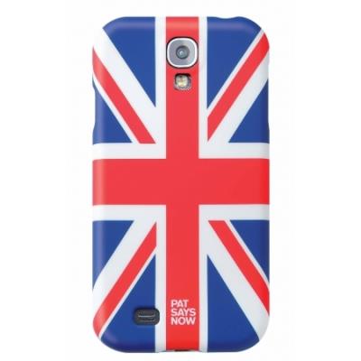 Pat says now coque pour galaxy s4 drapeau du royaume-uni