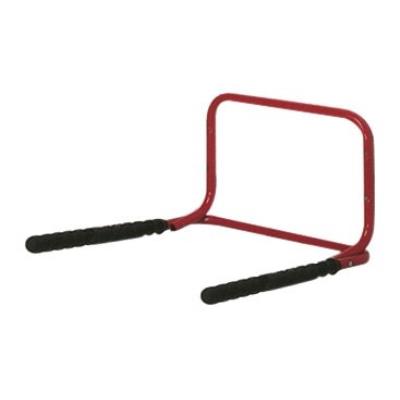 Mottez 2 bike wall mount folding stand