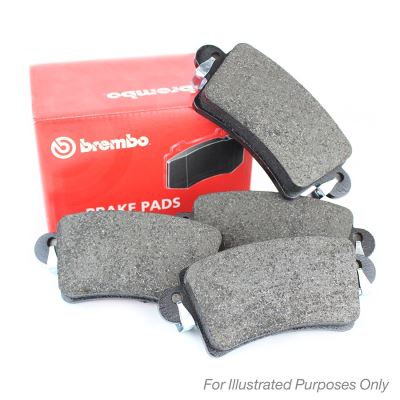 Brembo P 61 077 Kit de plaquettes de frein, frein à disque
