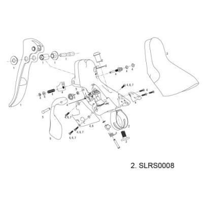 Sram shifter clamp kit for all road shifters 09-11 (pair) [misc.]